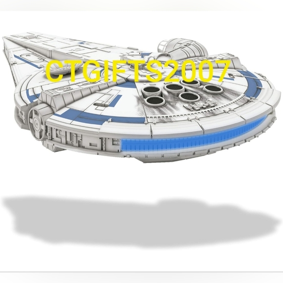 BNIB 2018 Hallmark Keepsake Star Wars MILLENNIUM FALCON Lighted Ornament. - Picture 13 of 15